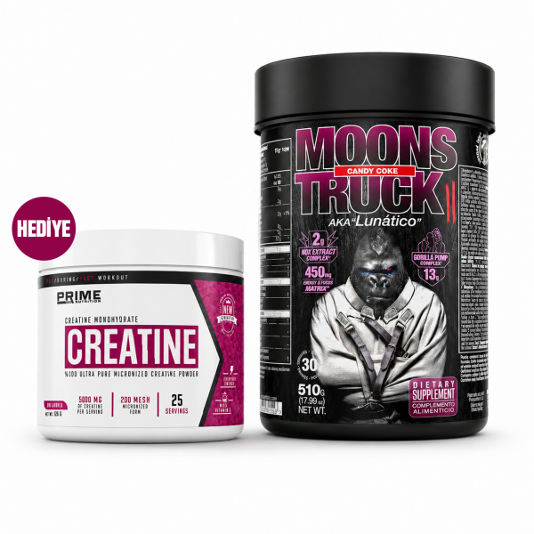 ZOOMAD LABS MOONS TRUCK || - 510 GR + PRIME CREATINE 126 GR ZOOMAD LABS MOONS TRUCK || - 510 GR + PRIME CREATINE 126 GR