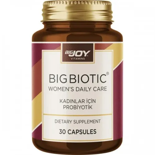 BİG JOY VİTAMİNS WOMENS BİGBİOTİC 30 KAPSÜL