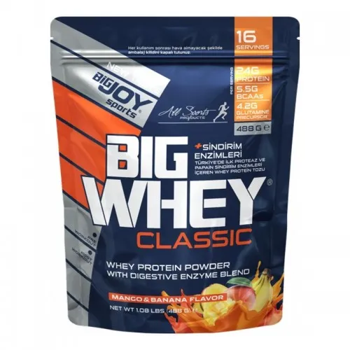 BİG JOY BİG WHEY CLASSİC 528 GR BİG JOY BİG WHEY CLASSİC 528 GR