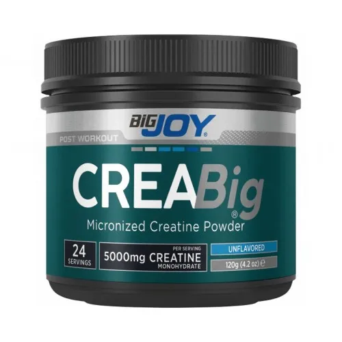 BİG JOY CREABİG MİCRONİZED CREATİNE POWDER 120 GR BİG JOY CREABİG MİCRONİZED CREATİNE POWDER 120 GR