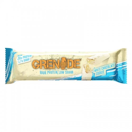 GRENADE BEYAZ ÇİKOLATA&KURABIYE PROTEIN BAR 60 GR 1 ADET