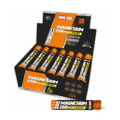 HARDLİNE MAGNESİUM LİQUİD 30 ML - 20 ADET 