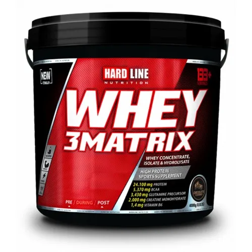 HARDLİNE WHEY 3 MATRİX 4000 GR