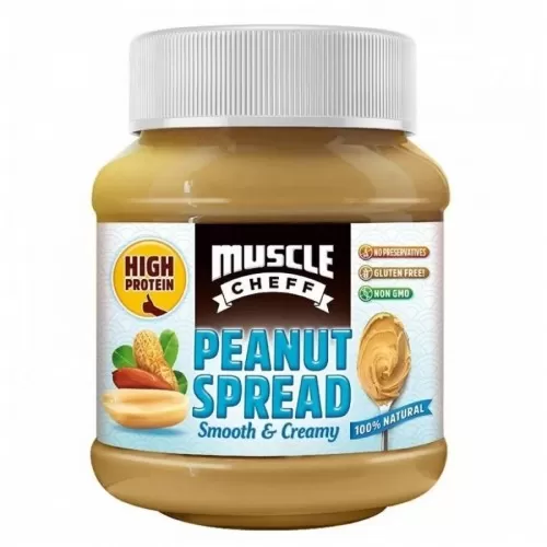 MUSCLE CHEFF PEANUT SPREAD 350 GR