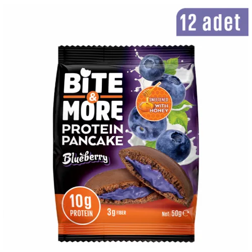 BİTE MORE PROTEİN PANCAKE (50 GR) - 12 ADET